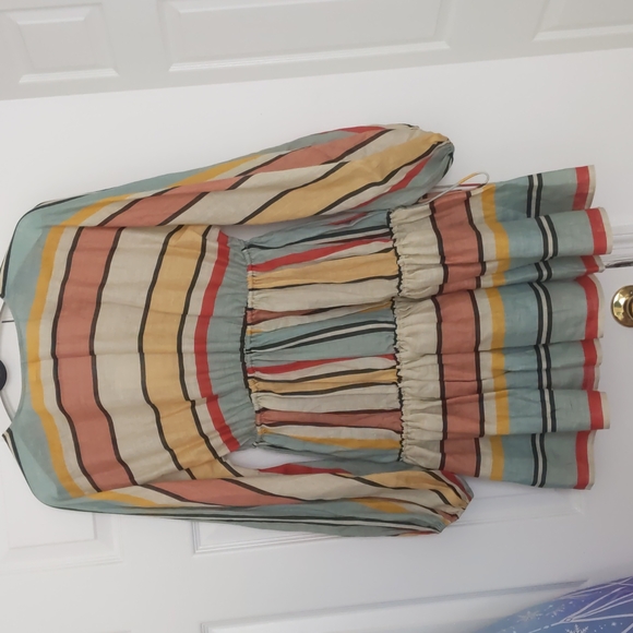 ZIMMERMANN striped linen minidress with pockets - Picture 11 of 14